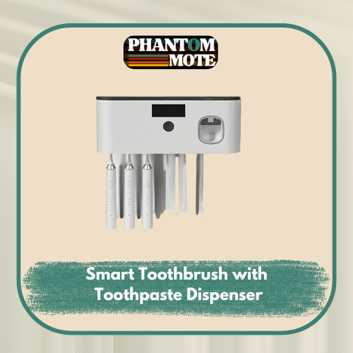 Smart Toothbrush with  Toothpaste Dispenser