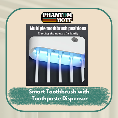 Smart Toothbrush with  Toothpaste Dispenser