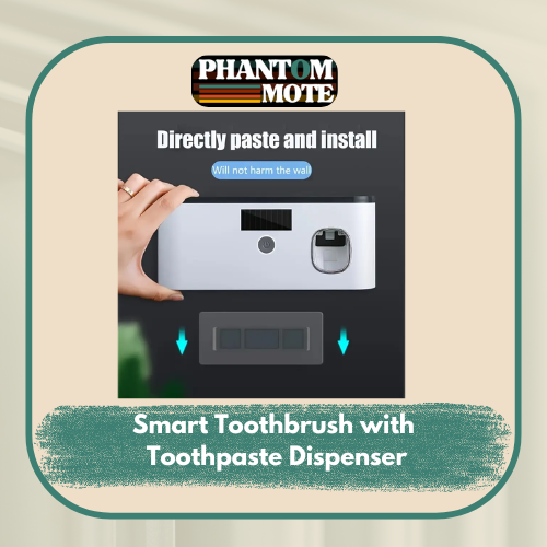 Smart Toothbrush with  Toothpaste Dispenser