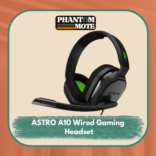 Astro Gaming A10 Wired Headset – Lightweight, Damage Resistant, Astro Audio Compatible With Xbox, Ps5, Ps4, Nintendo Switch, Pc, Mac