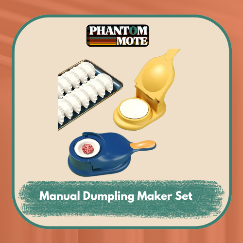 Manual Dumpling Maker Set - DIY Plastic Dumpling Press