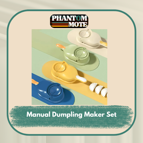 Manual Dumpling Maker Set - DIY Plastic Dumpling Press