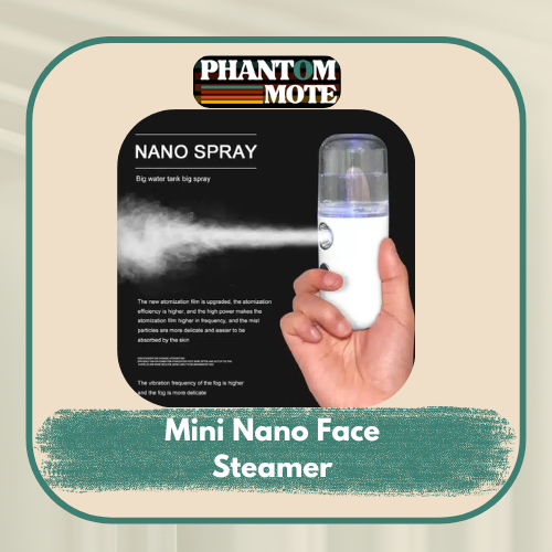 Rechargeable Mini Nano Face Steamer Or Sprayer (random Color)