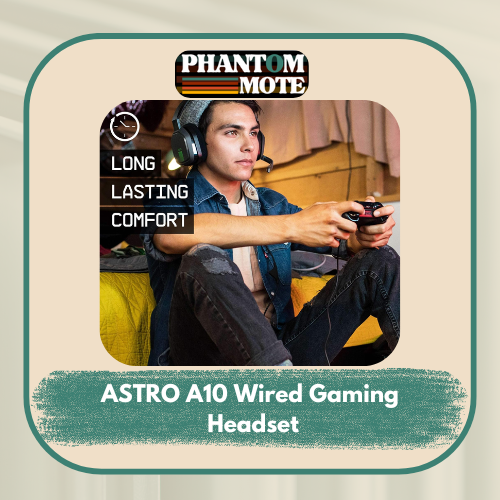 Astro Gaming A10 Wired Headset – Lightweight, Damage Resistant, Astro Audio Compatible With Xbox, Ps5, Ps4, Nintendo Switch, Pc, Mac