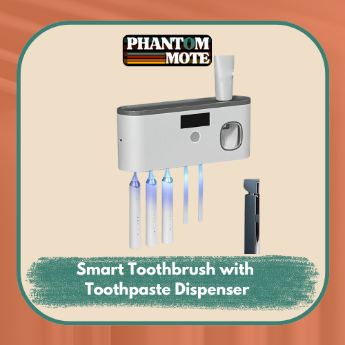 Smart Toothbrush with  Toothpaste Dispenser